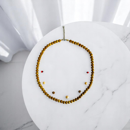 Desert Calm Necklace | Camel Jasper Stone | Unisex