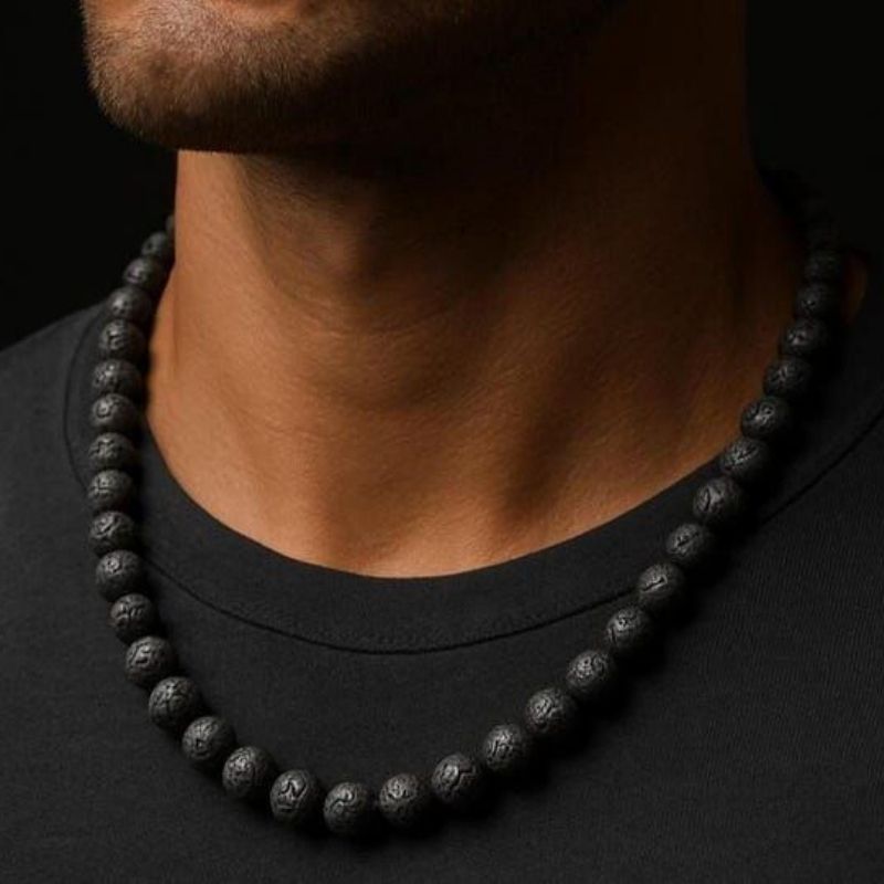 Lava Stone Necklace | Lava Stone | Unisex