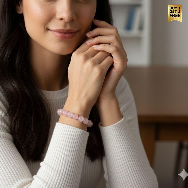 Love Bracelet | Rose Quartz | Includes: Bracelet
