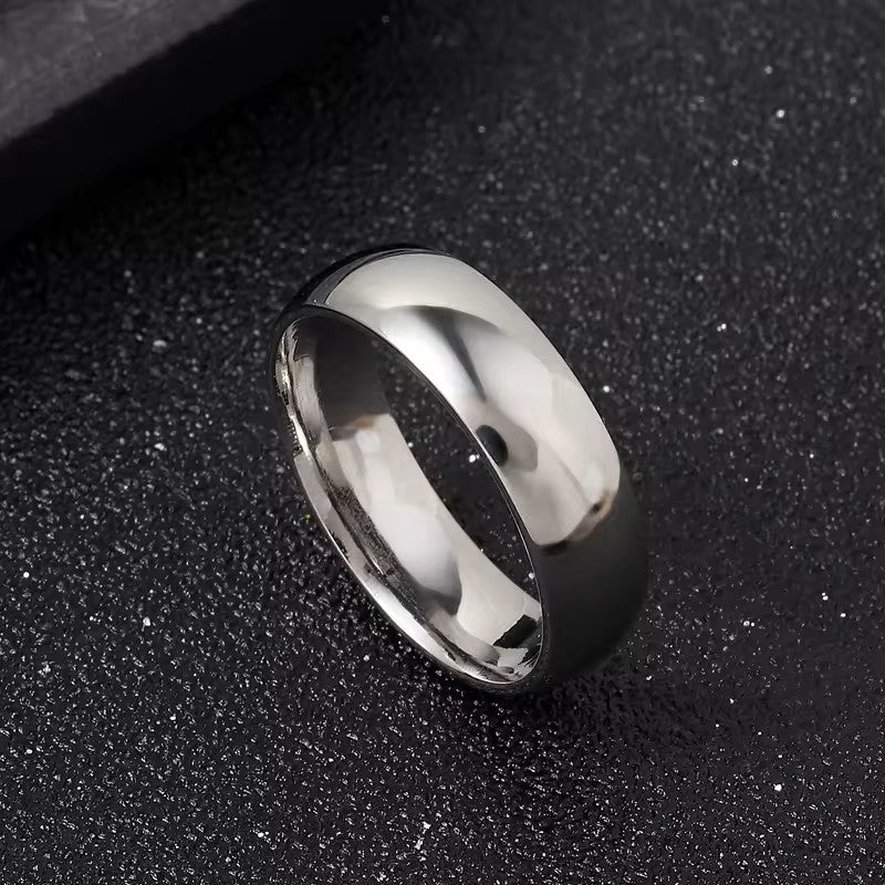 Everyday Ring with REAL STEEL Finish | Stainless Steel– For Men | Includes: Ring