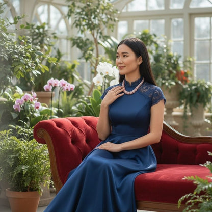 Sweet Glow | Red Strawberry Quartz Stone - For Women | Includes: Necklace