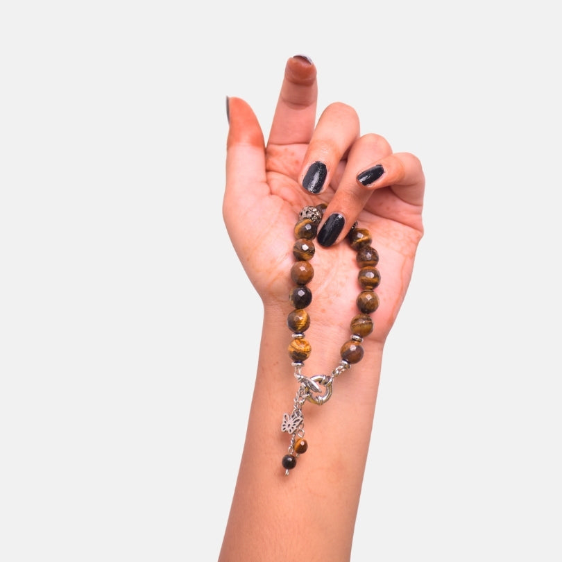 Divine Drape Bracelet | Tiger Eye Stone - For Women | Includes: Bracelet