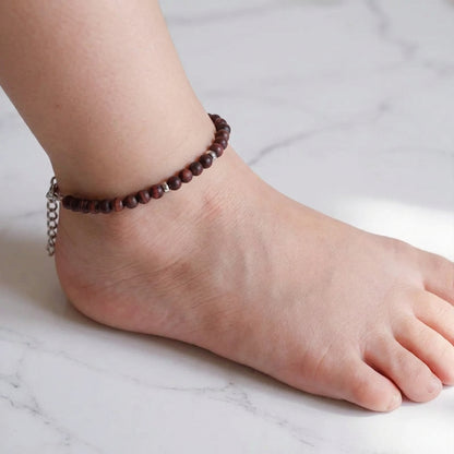 Jungle Whirl Anklet | Tiger Eye Stone - For Girl Kids | Includes: Anklet