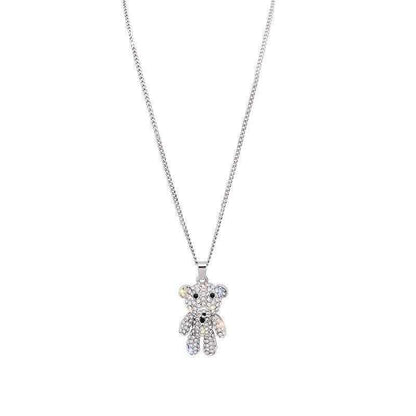 Cute Teddy Necklace | Premium Alloy - For Women | Includes: Necklace