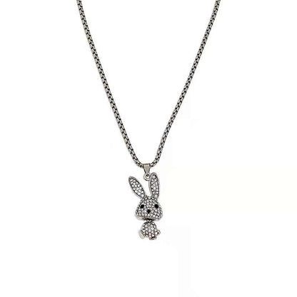 Whimsical Rabbit Necklace | Premium Alloy - For Women | Includes: Necklace