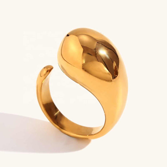 Chunky Centennial Ring | 18K PVD Gold Plated - For Women | Includes: Ring