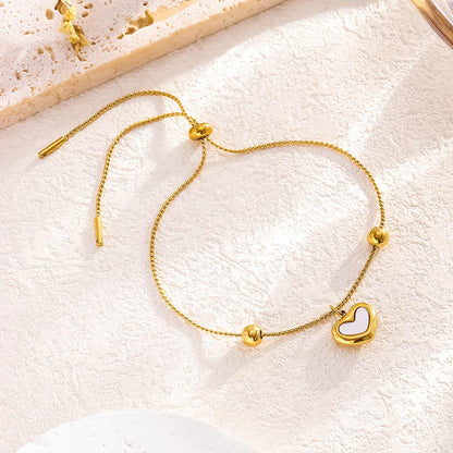 Heartstrings Set | PVD 18K Gold Plated, Waterproof & Anti-Tarnish - For Women | Includes: Necklace, Bracelet, Earrings