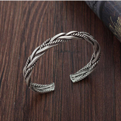 Classic Design Adjustable Kada Bracelet | Premium Alloy - For Men | Includes: Bracelet