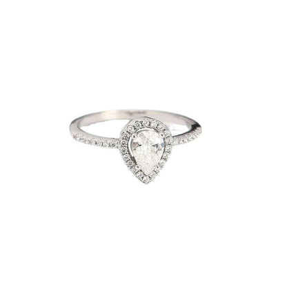 Ethereal Bond Ring | 925 Silver & Zircon - For Women | Includes: Ring