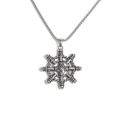 Nordic Design Icelandic Necklace | Premium Alloy - For Men | Includes: Necklace