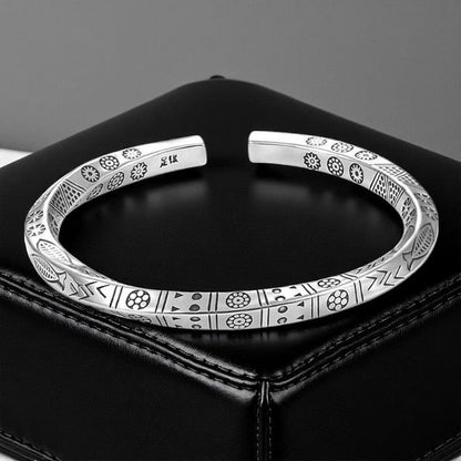 Tribal Design Kada Bracelet | Premium Alloy - For Men | Includes: Bracelet