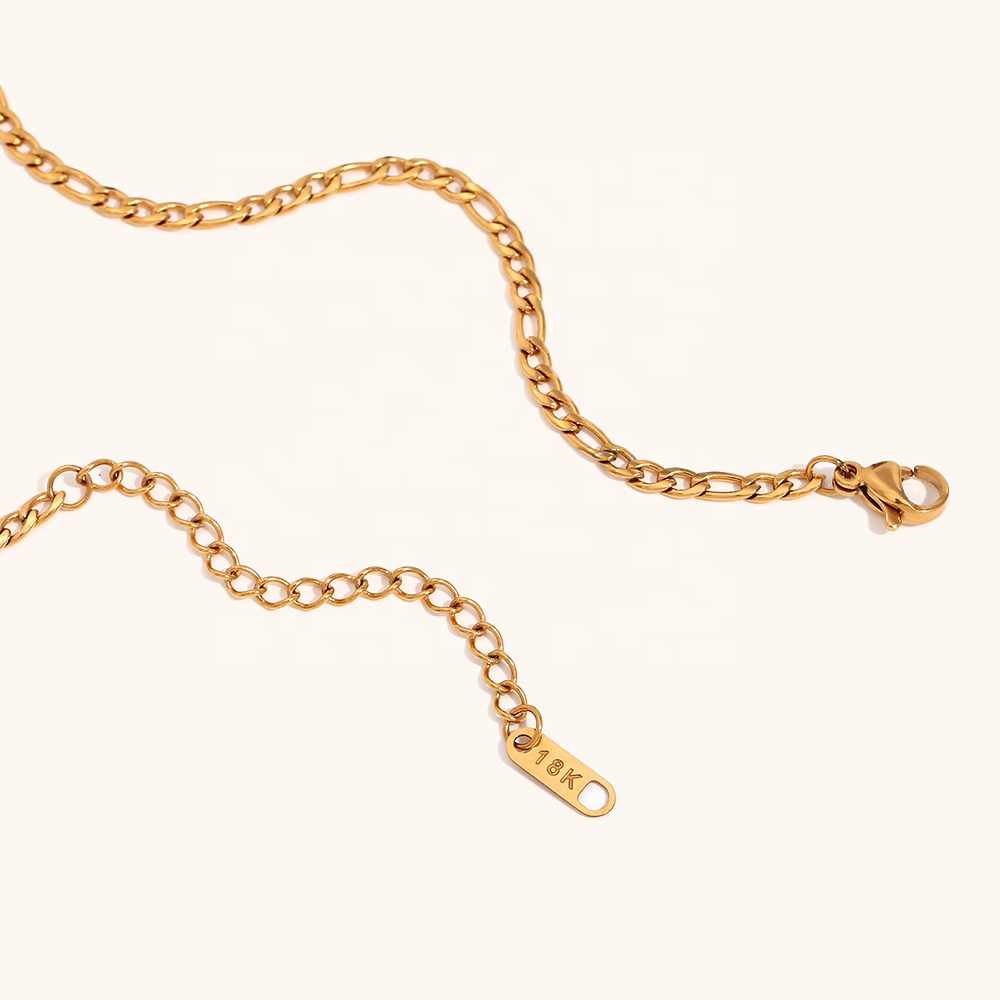 GenZ Golden Orbit Necklace | 18K PVD Gold Plated - For Women | Includes: Necklace