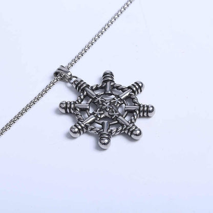 Nordic Design Icelandic Necklace | Premium Alloy - For Men | Includes: Necklace
