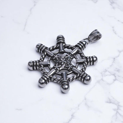 Nordic Design Icelandic Necklace | Premium Alloy - For Men | Includes: Necklace