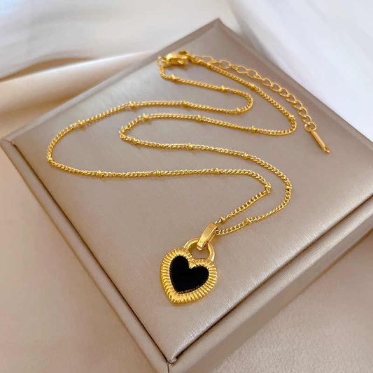Timeless Love Set | PVD 18K Gold Plated, Waterproof & Anti-Tarnish - For Women | Includes: Necklace, Earrings