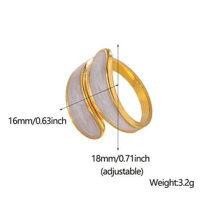 White Claw Ring | PVD 18k Gold Plated,Stainless Steel, Water Proof - For Women | Includes: Ring