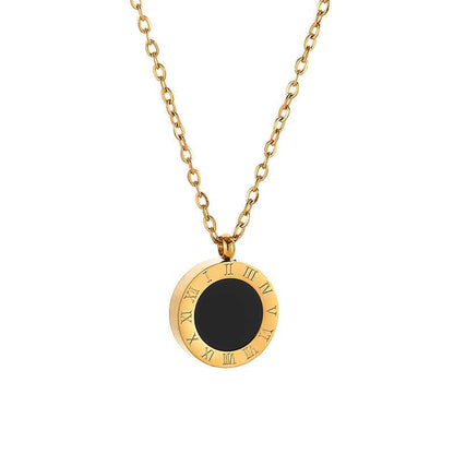 Timeless Roman Set | PVD 18K Gold Plated, Waterproof & Anti-Tarnish - For Women | Includes: Necklace, Bracelet, Earrings
