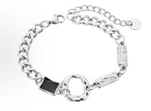 Black Zircon Heritage Bracelet | Real Steel- For Men | Includes: Bracelet