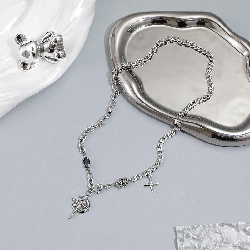 Northern Star Necklace | REAL STEEL- For Men| Includes: Necklace