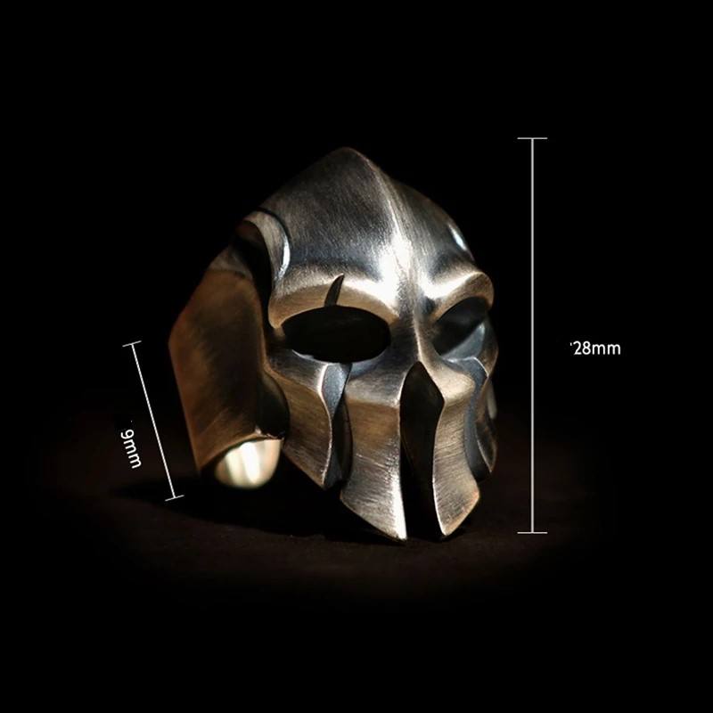 Knight Warrior Ring | REAL STEEL– For Men | Includes: Ring